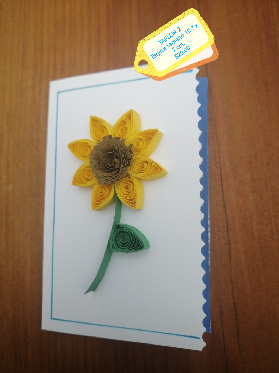Tarjeta de flores